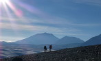 Ojos del Salado via Chile